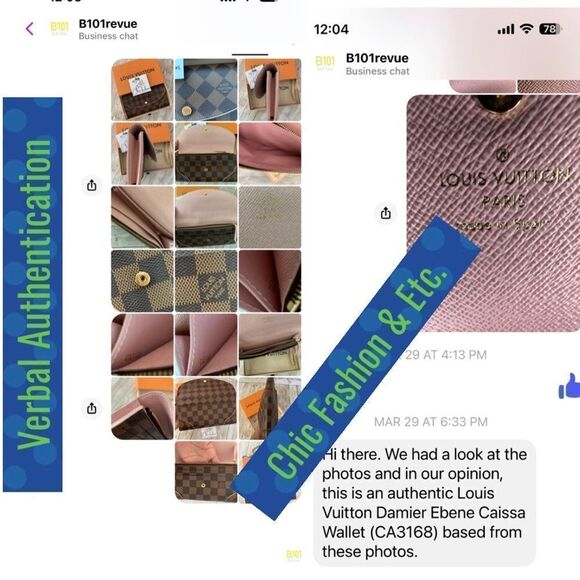 🌺RARE🌺 Louis Vuitton Damier Ebene Caissa Wallet (CA3168) - Picture 14 of 16